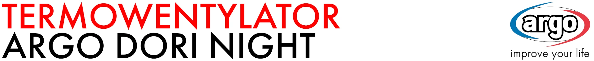 Grzejnik elektryczny Argo DORI NIGHT - Baner