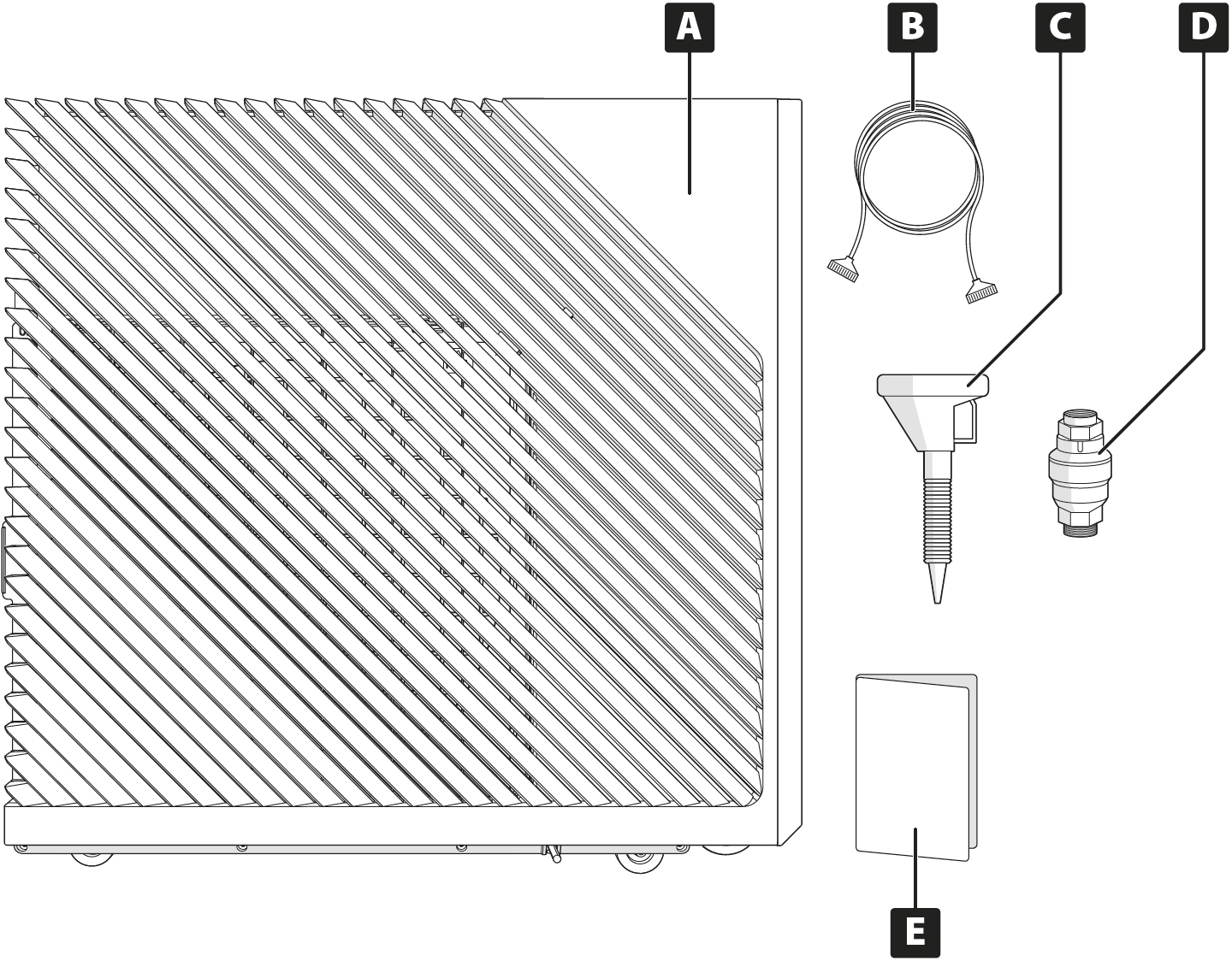 NAWILŻACZ EWAPORACYJNY HALE HUM 60DWC WI-FI - WYPOSAŻENIE